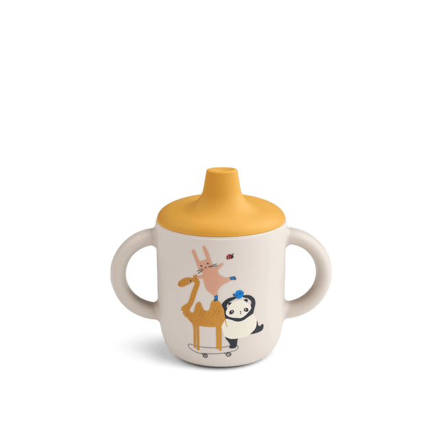Liewood Drinkbeker Neil Around the world / Sandy koop je bij Babywinkel