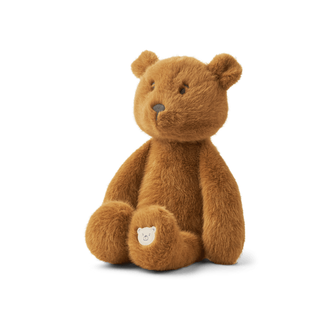 Liewood Knuffel Berto Bear Golden Caramel koop je bij Babywinkel
