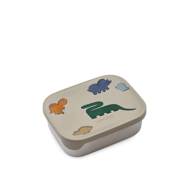 Liewood Lunchtrommel Arthur Dinosaurs Mist - Liewood - Babywinkel - 5715493337254