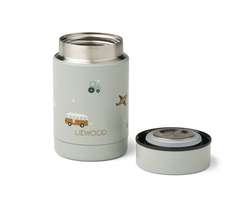 Liewood Opbergbakjes Nadja Vehicles/Dove Blue koop je bij Babywinkel