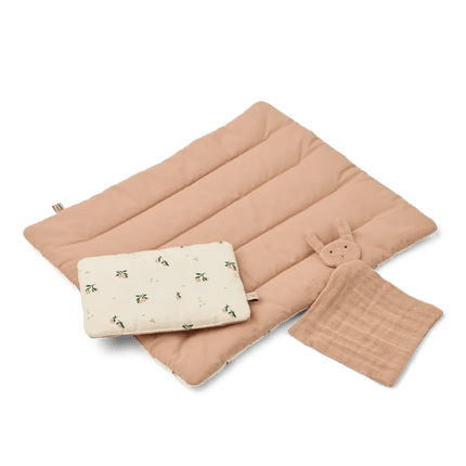 Liewood Poppenbedje Beddengoed Peach / Seashell koop je bij Babywinkel