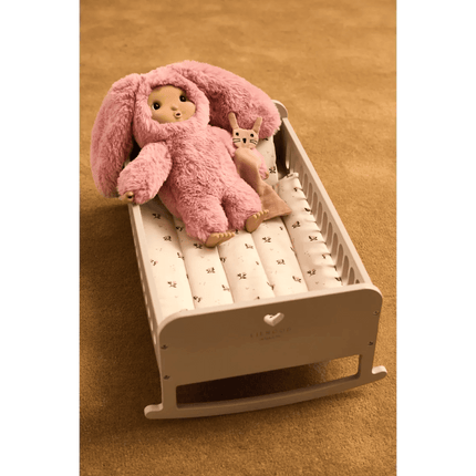 Liewood Poppenbedje Beddengoed Peach / Seashell koop je bij Babywinkel