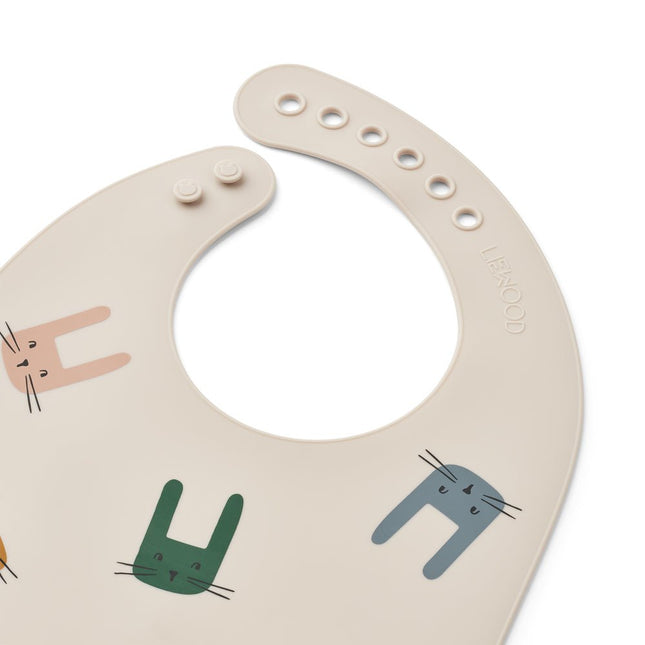 Liewood Slabbetje Tilda Bunny/Sandy 2St koop je bij Babywinkel