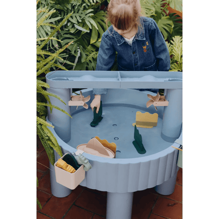 Liewood Speeltafel met Speelgoed Sepp Blue Multi Mix 17 delig koop je bij Babywinkel