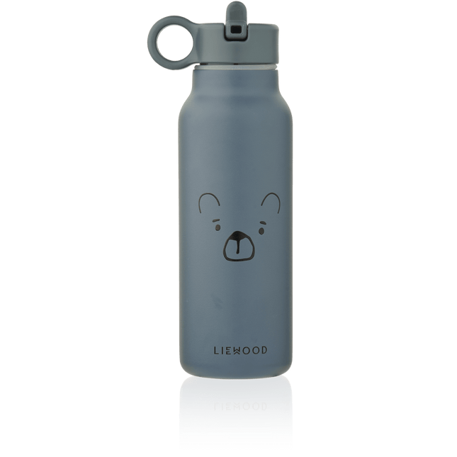 Liewood Waterfles Falk Mr bear whale blue koop je bij Babywinkel