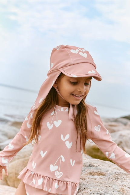 Liewood Zonnehoedje Baby Cecilia Sweethearts/Pale Tuscany koop je bij Babywinkel