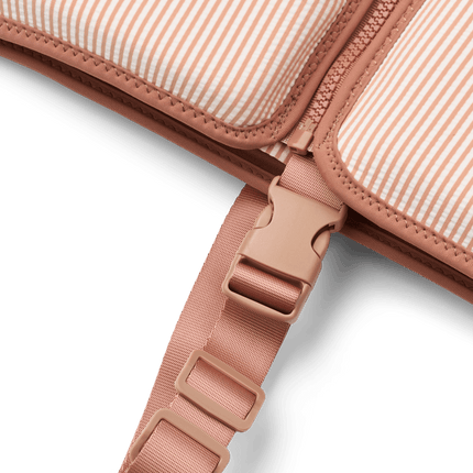 Liewood Zwemvest Dove Seersucker Pale Tuscany/ Creme De La Creme koop je bij Babywinkel