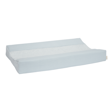 Little Dutch Aankleedkussenhoes Pure Soft Blue koop je bij Babywinkel