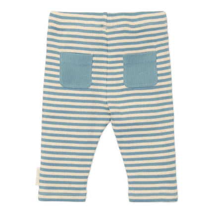 Little Dutch Baby Broekje Stone Blue Stripe koop je bij Babywinkel