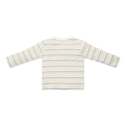 Little Dutch Baby Shirt Lange Mouw Multi Stripe koop je bij Babywinkel