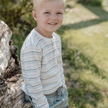 Little Dutch Baby Shirt Lange Mouw Multi Stripe koop je bij Babywinkel