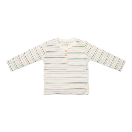 Little Dutch Baby Shirt Lange Mouw Multi Stripe koop je bij Babywinkel