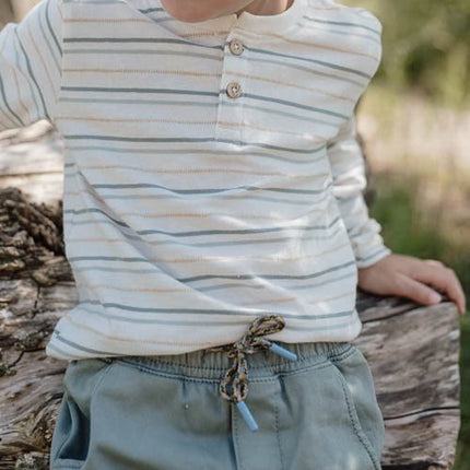 Little Dutch Baby Shirt Lange Mouw Multi Stripe koop je bij Babywinkel