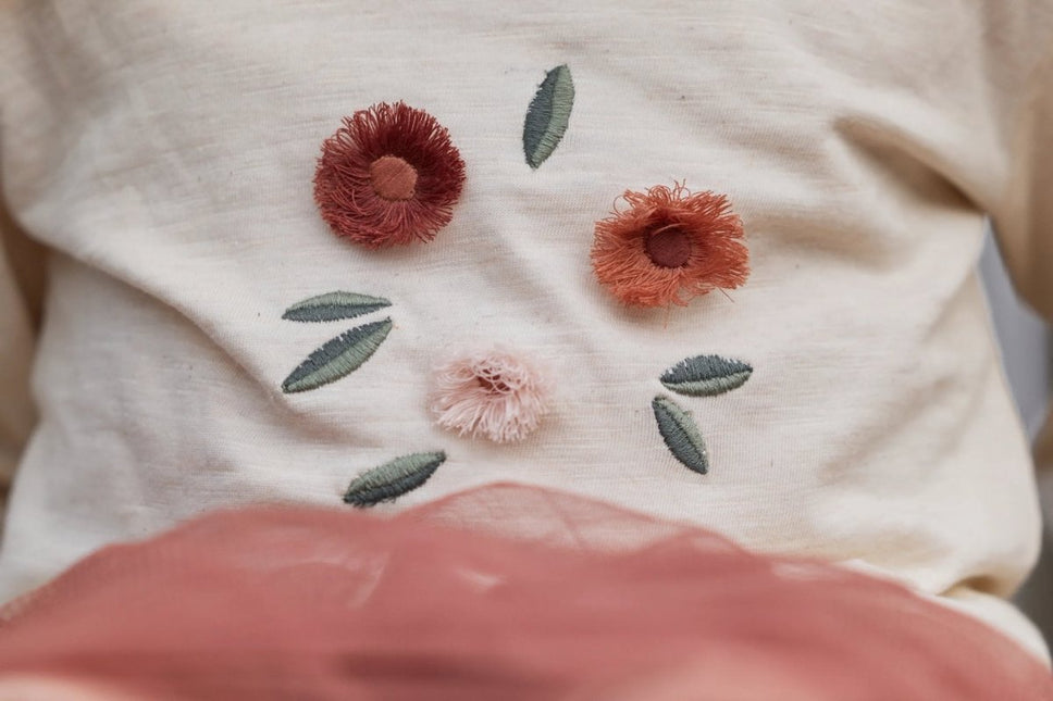Little Dutch Baby Shirt Vanilla Melee Bloom koop je bij Babywinkel