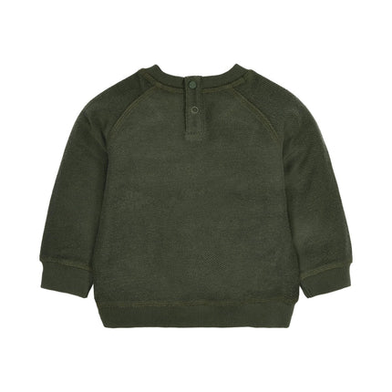 Little Dutch Baby Sweater Safari Deep Olive koop je bij Babywinkel