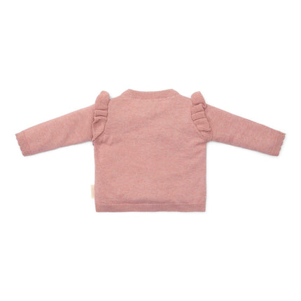 Little Dutch Baby Vestje Fairy Pink Gebreid koop je bij Babywinkel