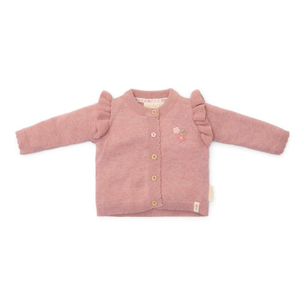 Little Dutch Baby Vestje Fairy Pink Gebreid koop je bij Babywinkel