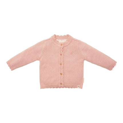 Little Dutch Baby Vestje Gebreid Soft Rose koop je bij Babywinkel