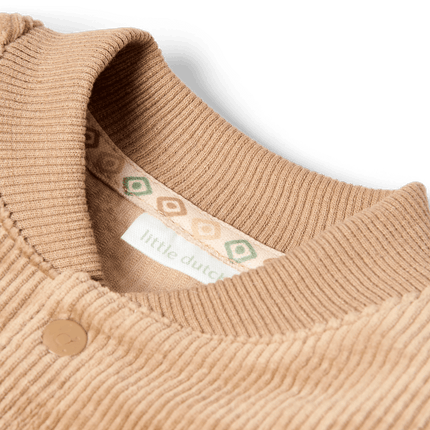 Little Dutch Baby Vestje Mudstone koop je bij Babywinkel