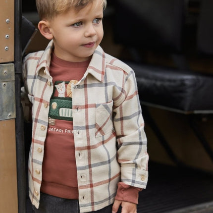Little Dutch Baby Vestje Safari Check koop je bij Babywinkel