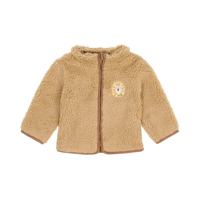Little Dutch Baby Vestje Teddy Warm Taupe koop je bij Babywinkel
