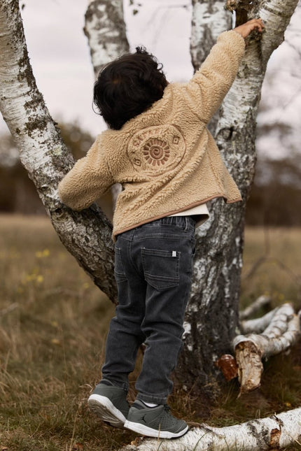 Little Dutch Baby Vestje Teddy Warm Taupe koop je bij Babywinkel