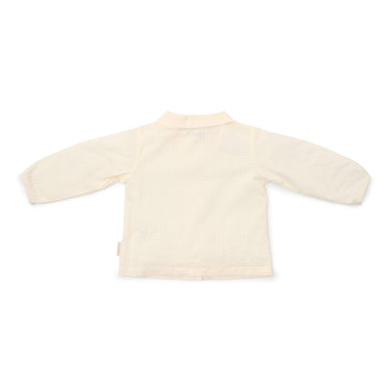 Little Dutch Babyblouse Creme Lange Mouw koop je bij Babywinkel