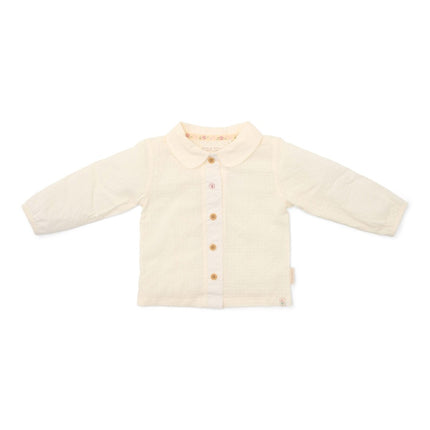 Little Dutch Babyblouse Creme Lange Mouw koop je bij Babywinkel