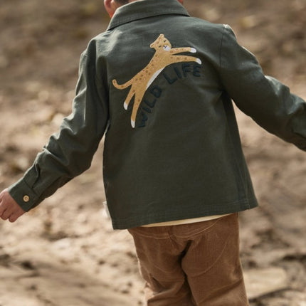 Little Dutch Babyjasje Deep Olive koop je bij Babywinkel