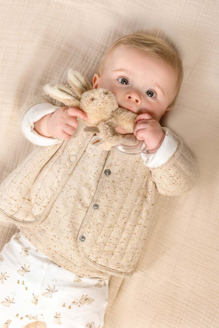 Little Dutch Babyjasje Reversible Baby Bunny/Nappy Sand koop je bij Babywinkel