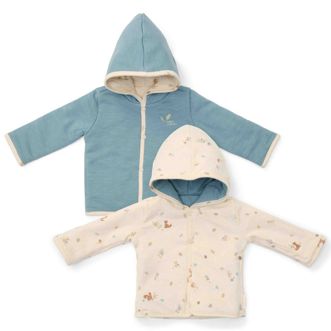 Little Dutch Babyjasje Stone Blue Reversible koop je bij Babywinkel