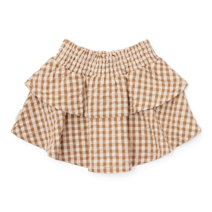 Little Dutch Babyrokje Brown Check koop je bij Babywinkel