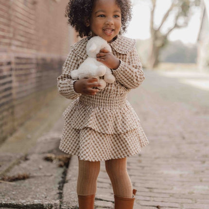 Little Dutch Babyrokje Brown Check koop je bij Babywinkel