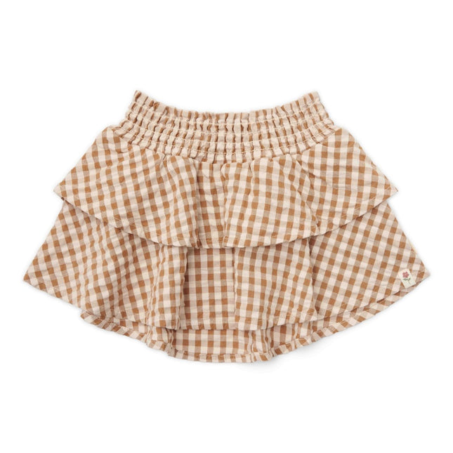 Little Dutch Babyrokje Brown Check koop je bij Babywinkel
