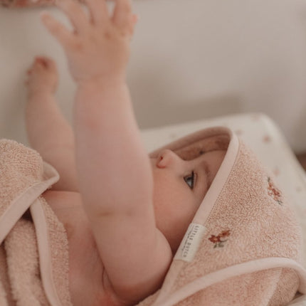 Little Dutch Badcape Baby Blossom 75X75Cm koop je bij Babywinkel