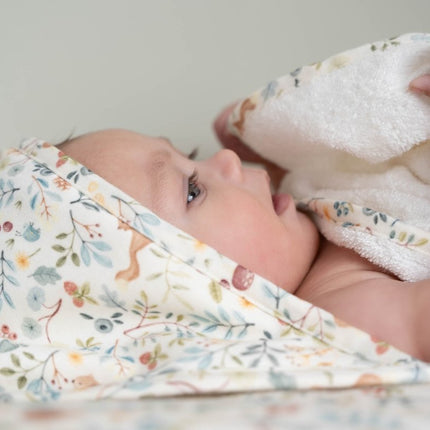 Little Dutch Badcape Baby Forest Wonders 75X75Cm koop je bij Babywinkel