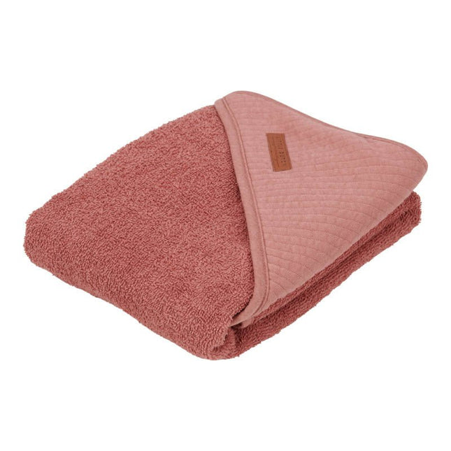Little Dutch Badcape Baby Pure Blush koop je bij Babywinkel