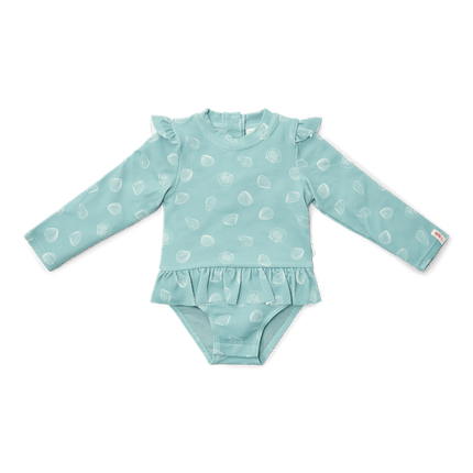 Little Dutch Badpak Kind Ocean Treasures Surf Blue Lange Mouwen koop je bij Babywinkel
