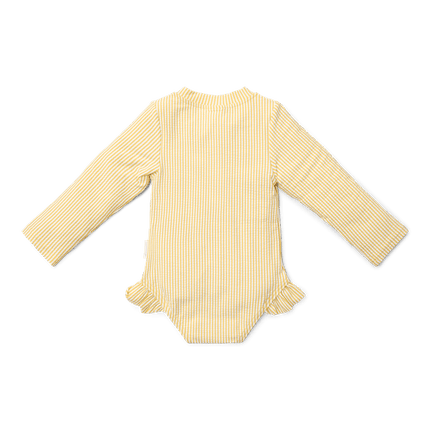 Little Dutch Badpak Kind Ocean Treasures Yellow Lange Mouwen koop je bij Babywinkel