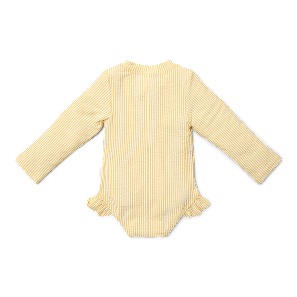 Little Dutch Badpak Kind Ocean Treasures Yellow Lange Mouwen koop je bij Babywinkel