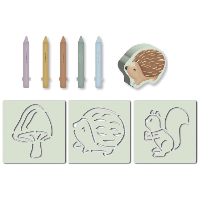 Little Dutch Badspeelgoed Krijtjes koop je bij Babywinkel