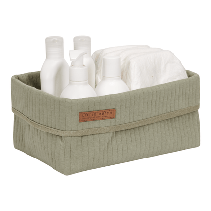 Little Dutch Commodemandje Groot Pure Olive koop je bij Babywinkel