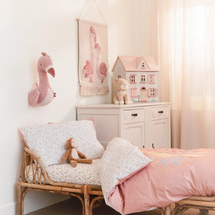 Little Dutch Dekbedovertrek Ledikant Blooming Safari Roze koop je bij Babywinkel