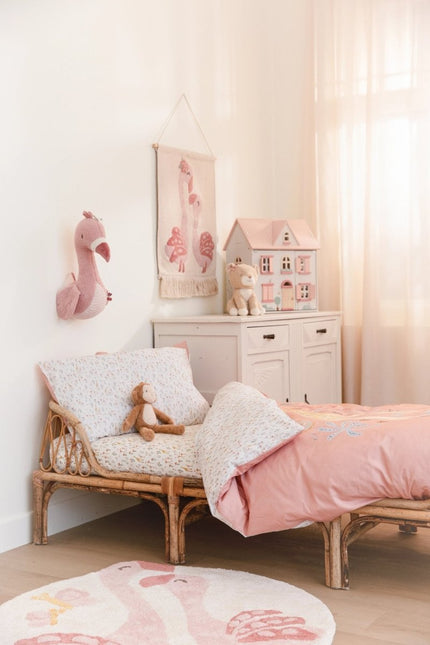 Little Dutch Dekbedovertrek Peuter Blooming Safari Roze koop je bij Babywinkel