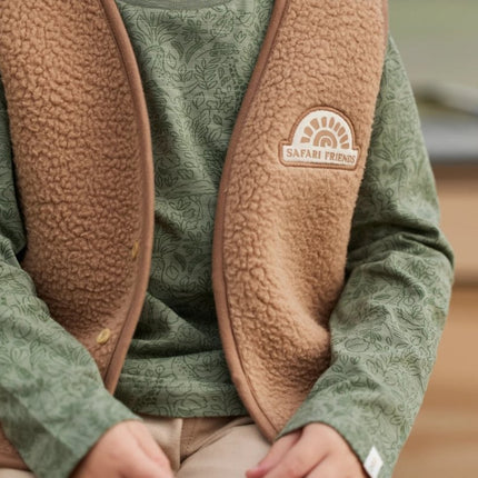 Little Dutch Giletje Mudstone koop je bij Babywinkel