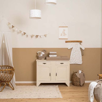 <tc>Little Dutch</tc> Spannbetttuch Cradle White Baby Bunny