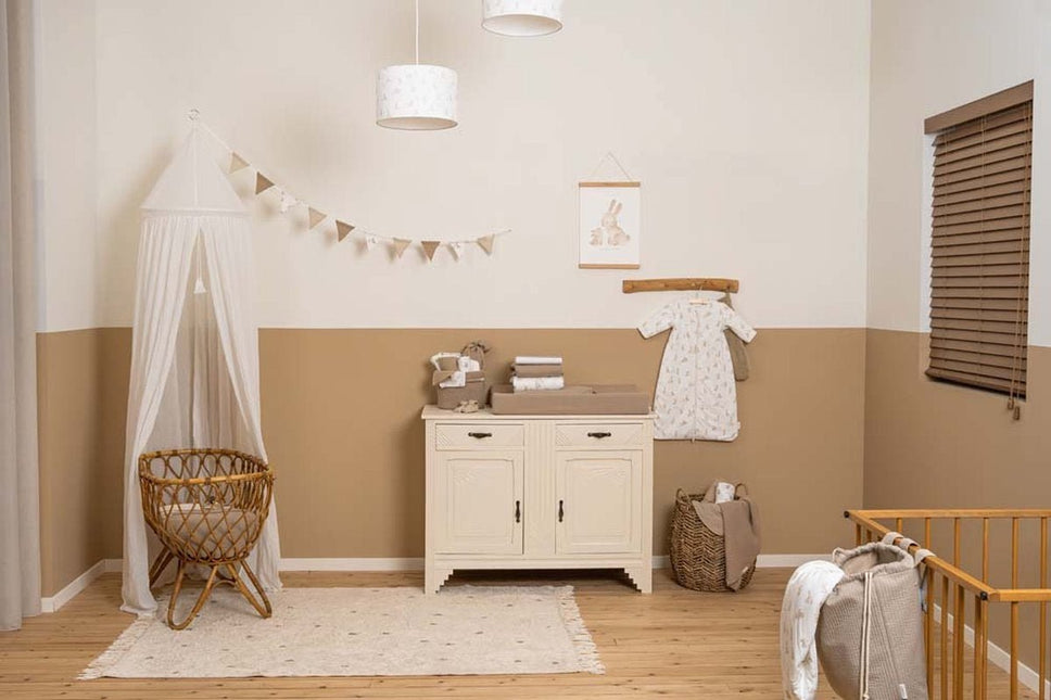 <tc>Little Dutch</tc> Spannbetttuch Cradle White Baby Bunny