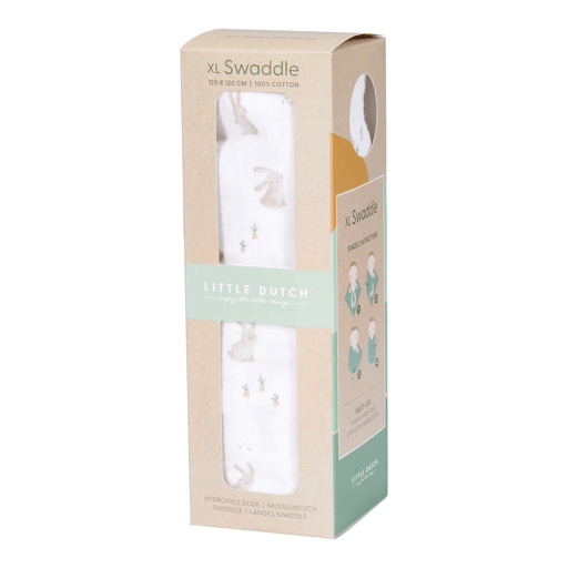 <tc>Little Dutch</tc> Swaddle-Decke Hydrophil 120Cm Baby Bunny