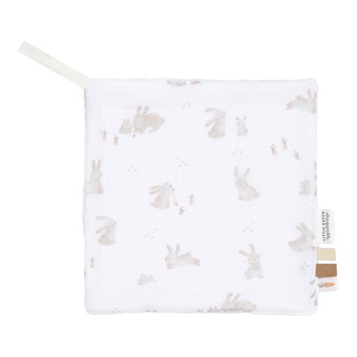 <tc>Little Dutch</tc> Kuscheldecke Hydrophil Weiß Baby Bunny 20X20Cm