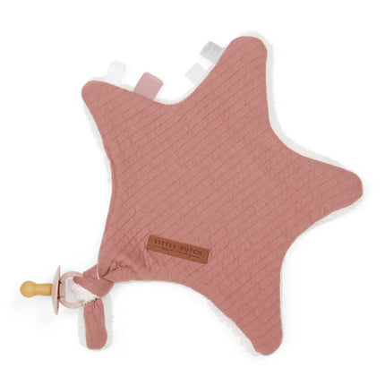 Little Dutch Knuffeldoekje Ster Pure Pink Blush koop je bij Babywinkel